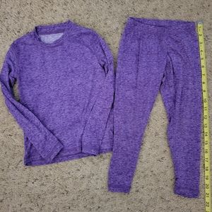 Girl's Thermal Under Set Size XS 4-5